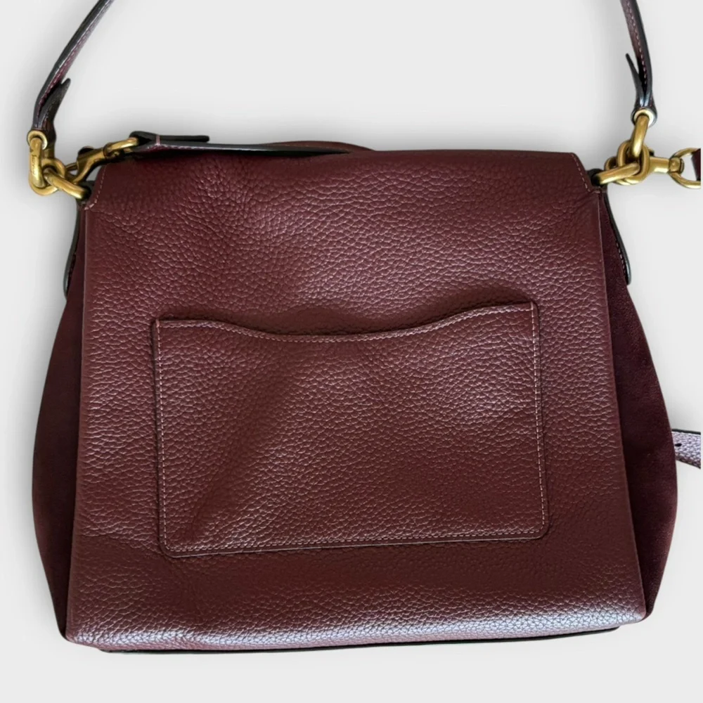 Coach May Shoulder Bag With Snakeskin Detail - Picture 5 of 15